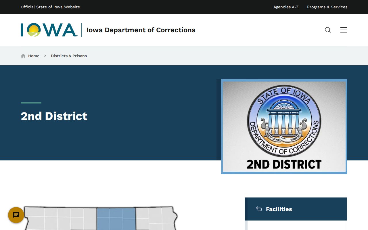 Calhoun County criminal history probation and parole district