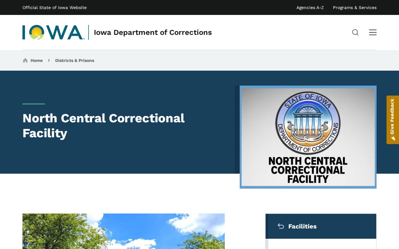 Calhoun County criminal history North Central state prison page